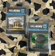NEW HK Army Action Sports Goggle/Barrel Camera Mount Package-2 Mounts-Gold/Grn
