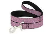 Lilo & Stitch: Angel Poses Scattered Pinks - Dog Leash (1" 4Ft)