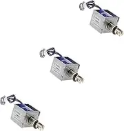 Pcs v Solenoid Electromagnet a Push Pull Linear Open Frame for Vending Appliances Transport Office