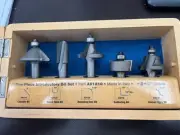 Freud Avanti 5-pc Router Bit Set BRAND NEW 1/2" SHANK