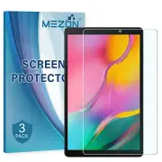 [3 Pack] Galaxy Tab A 10.1" (2019) Clear Film Protector by MEZON (T510, T515)