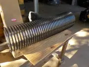 9" Diameter Flexible Hose for Bagger, Leaf Catcher, MCS 36" Length