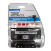Adapter Cassette Audio Itek Sound Logic Fits Apple and Android Mini Jack Connect