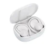 R200 Wireless Earphone High Fidelity Intelligent Noise Reduction LED Digital Display Bluetooth-compatible5.0 Earhook Subwoofer Earphone for Running - White