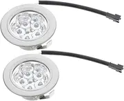 OSOLADY Cooker Hood Lights Led Range Hood Light Bulbs 12v Dc Compact Top Flat Edge for Kitchen Lighting