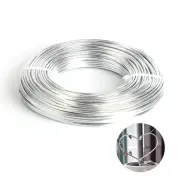 12 Gauge Aluminum Wire 100FT, Anodized Aluminum Wire for Sculpting, Beading Maki
