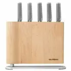 Global Knives UKU 6 Piece Knife Block Set 6pc Maple