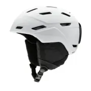 Smith Mission Snow Helmet, Matte White, Medium