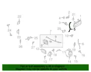 ( 1 ) GENUINE LAND ROVER ASR1469 ROD-Exterior Door Handle Link LH (for: Land Rover)