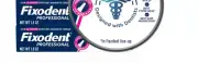 Fixodent PROFESSIONAL Denture CREAM 1.8oz ( 2 Pack ) NEW OPEN BOX