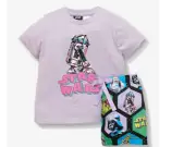Peter Alexander Jnr Girls Star Wars PJ Set Size 6 - BNWT