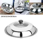 Brand New Visible Combined Wok Cover Pot Lid Wok Lid Kitchen Supplies 28CM 32CM