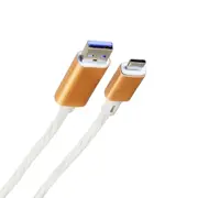 USB-A to C 1m Cable with Light Star