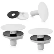 3 Pcs Sink Hole Covers Caps Faucet Hole Cover White Kitchen Sink Plug Kitchen...