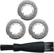 Replace HQ3 HQ56 HQ55 HQ442 HQ300 HQ916 HQ5426 HQ5430 HQ562 Razor Blades, Compatible For Philips，Shaver Accessories(3pcs)