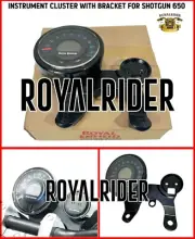 INSTRUMENT CLUSTER WITH BRACKET FIT FOR ROYAL ENFIELD SHOTGUN 650