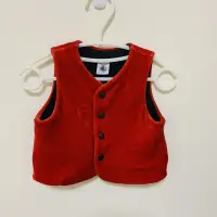 在飛比找蝦皮購物優惠-Petit bateau 小帆船經典紅色背心 24m