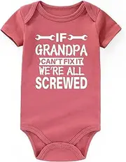 [BESDEAR] i love grandpa baby clothes grandpa to be baby bodysuit grandpa baby announcement gifts