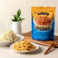 在飛比找momo購物網優惠-【Real Fried Squid】韓國100%鮮炸真魷魚1