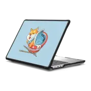 MacBook Pro 14-inch (M1 - M4) Impact Case Shiba Dog Ramen Japanese Manga Blue