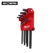 Milwaukee 48-22-2186 9 Piece Metric Ball End L Style Hex Key Set
