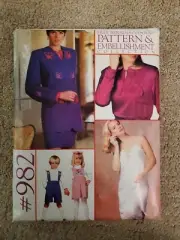 FF Pattern & Embellishments Vogue Bernina #982 All Sizes Child Adult