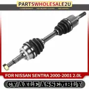 Front LH CV Axle Assembly with Locking Differential for Nissan Sentra 2000 2001 (for: Nissan)