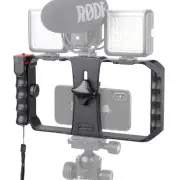 Smartphone Video Cage Rig, Filmmaking Vlogging Case, Phone Stabilizer Tripod ...