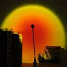 Rainbow Projector Light Sunset Lamp Atmosphere Night Light Rainbow Sunset Lamp