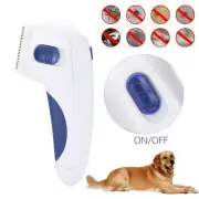 Electric Flea Comb For Cats Dogs Pet Hair Grooming Tools Deworming Brush Removal