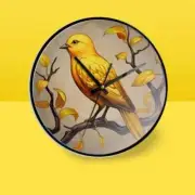 Birds Wall Clock | Bird Wall Silent Clock | 12 Inch Approx | Morning Wall Clock