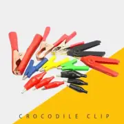Crocodile Clip Metal Alligator Electric Test Boot Copper Wire Insulation