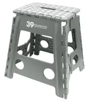 Trade One Step Stool Folding Step 39 x 39 x 32 cm Compact Indoor Outdoor Ca 781