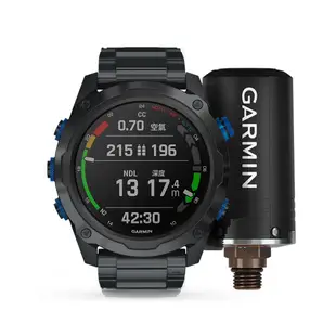 先看賣場說明 GARMIN Descent MK2i GPS 潛水電腦錶+Descent T1(鈦酷套裝版) 智慧手錶