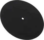 LAPYAPPE Vinyl Record Player Mat Silicone Turntable Slipmat Static Cushion for Enhanced Music Experience Vibration