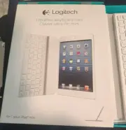 NEW Logitech Ultrathin Keyboard Cover for iPad mini (White)