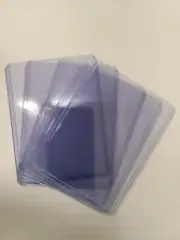 Five (5) Loose New 3" X 4" Top Loaders To Protect Sports Cards & TCG Cards