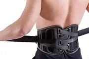 Adjustable Waist Straps for Sciatica, Spinal Stenosis,Lower Back Brace Pain Relief with Pulley System - Lumbar Support Belt for Women and Men - Scoliosis or Herniated Disc (Small (Pack of 1))