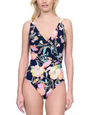 Gottex Memories of Capri Printed One Piece Swimsuit 42 (10)