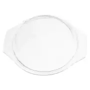 Splash-proof Glass Cover Microwave Splatter Travel for Food Steam Tall