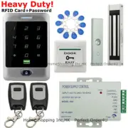 Waterproof RFID Card+Password Door Access Control System+Magnetic Lock+2Remotes