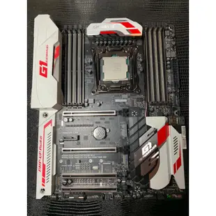 技嘉 GA-X99 Ultra Gaming +Intel I7-6800K 2011腳位主機板CPU 無風扇