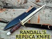 Randall True Fighting Replica Bowie Knife 18.5" Custom Handmade Combat Knife