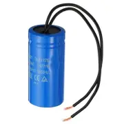 1Pcs 75uF 250VAC CD60 Run Capacitor 2 Wires 50/60Hz Motor Starting Capacitor