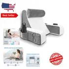 Removable Velvet Back Rest Pillow with Ergonomic Design for Comfortable Reading