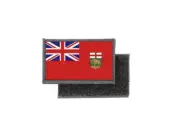 Flag patch printed badge country canada manitoba