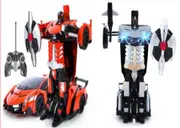 MZ Transforming New Car 2333X RC IR 8+ Toy Robot Remote Control Race Play Gift