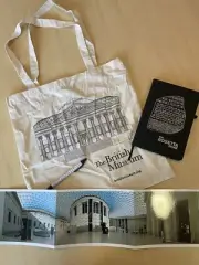 Rosetta Stone Notebook & Pen, British Museum Tote Bag & Postcard NEW FREEPOST