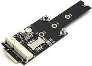 HLT Mini PCI-E to M.2(NGFF) Key M Adapter with SIM Card Slot
