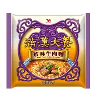 在飛比找momo購物網優惠-【滿漢大餐】珍味牛肉麵袋173gx12入/箱